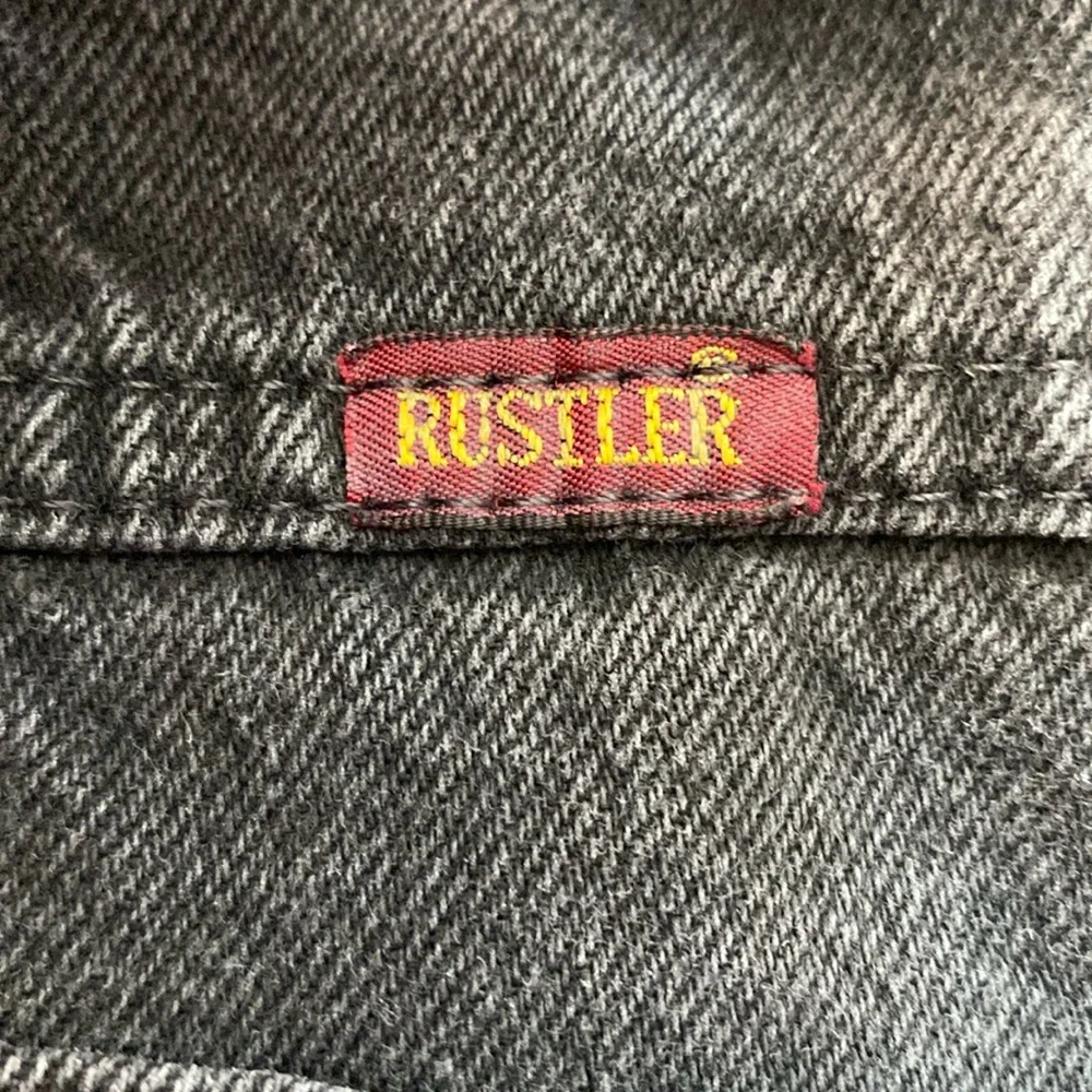 Rustler 32x32 Men’s Gray Straight Fit Jeans - Picture 5 of 7